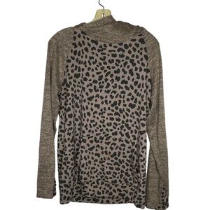 My Story Animal Print Hoody Shirt